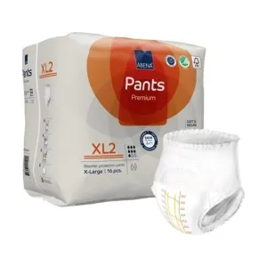 Abena Pants Premium Protective Underwear 51" - 67", Extra-Large Absorbency Level 1