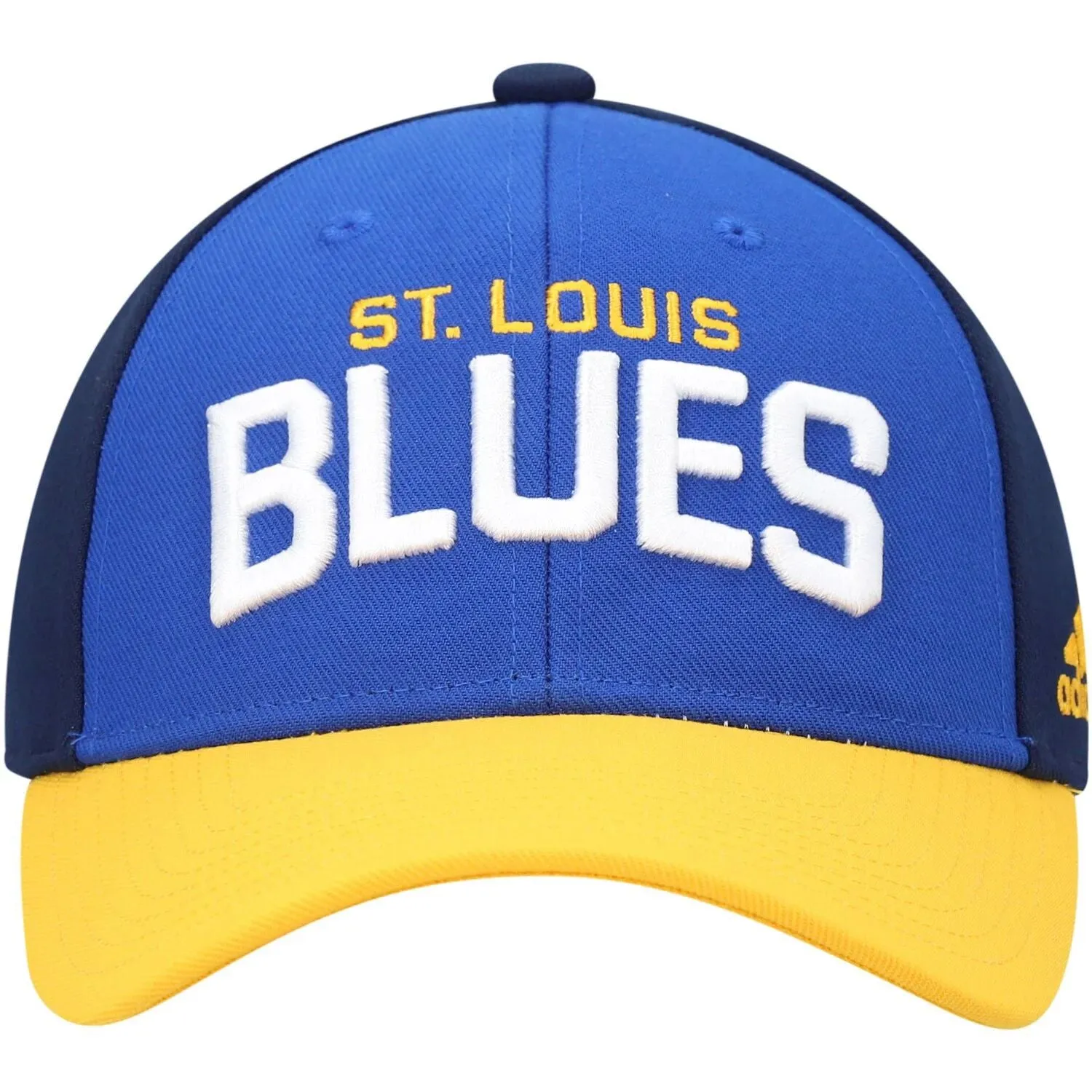 adidas Blue St Men's Adjustable Cap Louis Blues Locker Room