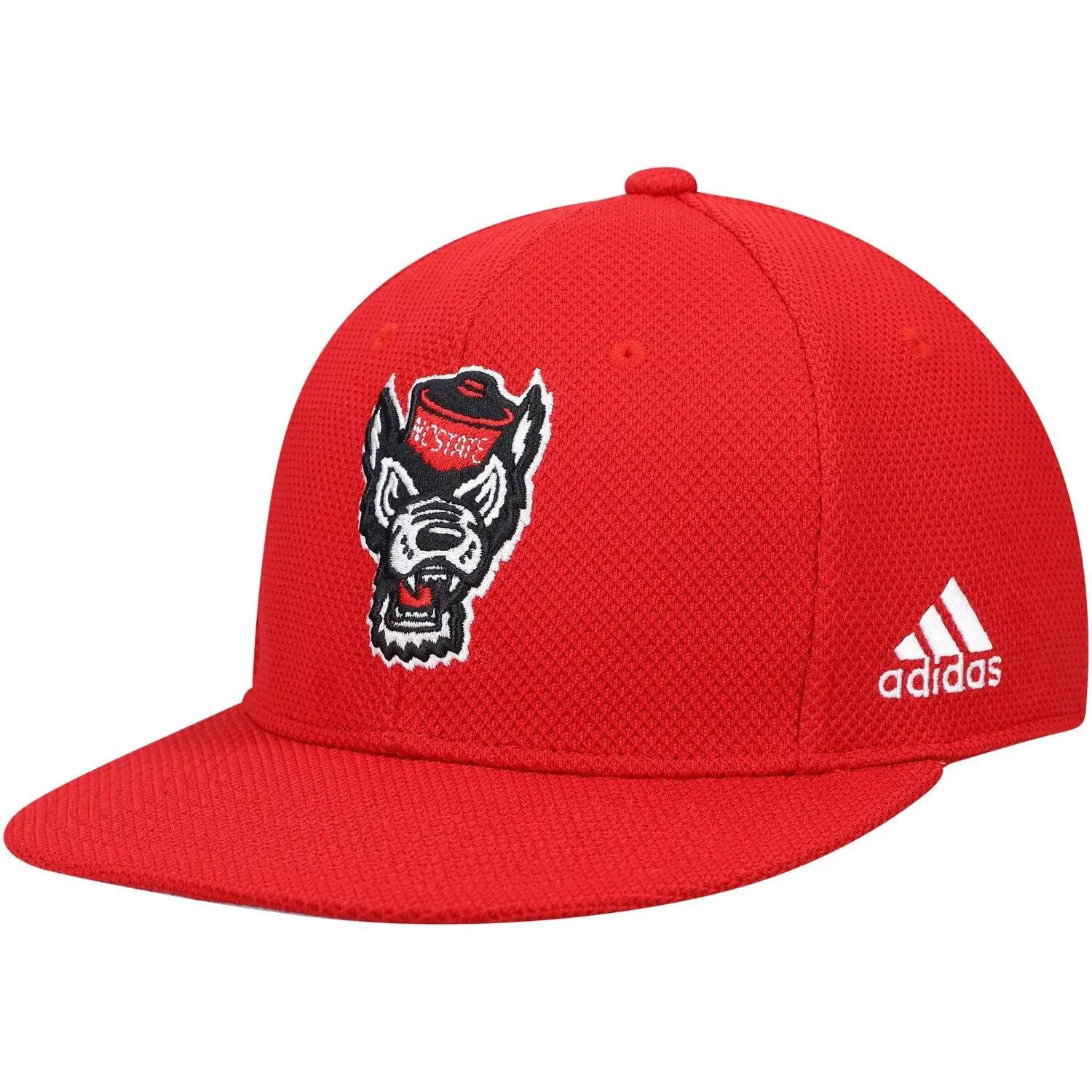 adidas Men's Red NC State Wolfpack Team On-Field Baseball Cap