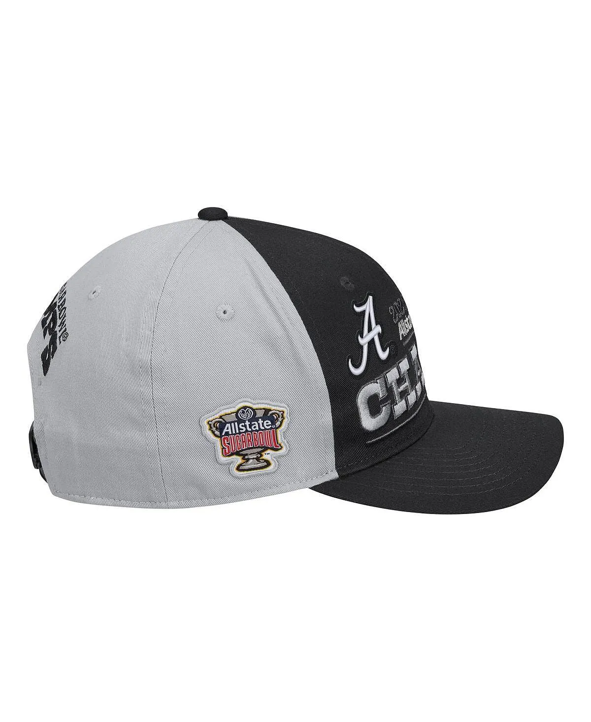 Alabama Crimson Tide 2022 Sugar Bowl Champions Locker Room CL99 Nike Men's Black Baseball Cap