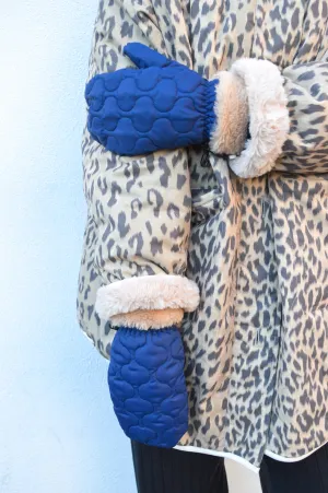 Beck Söndergaard Makara Navy Blazer Puff Mittens