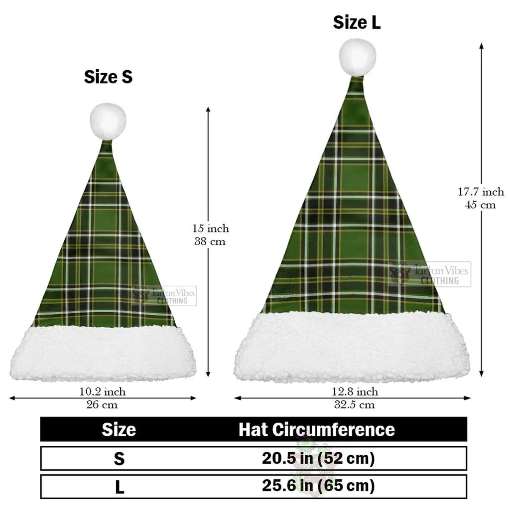 Birmingham Tartan Christmas Santa Hats