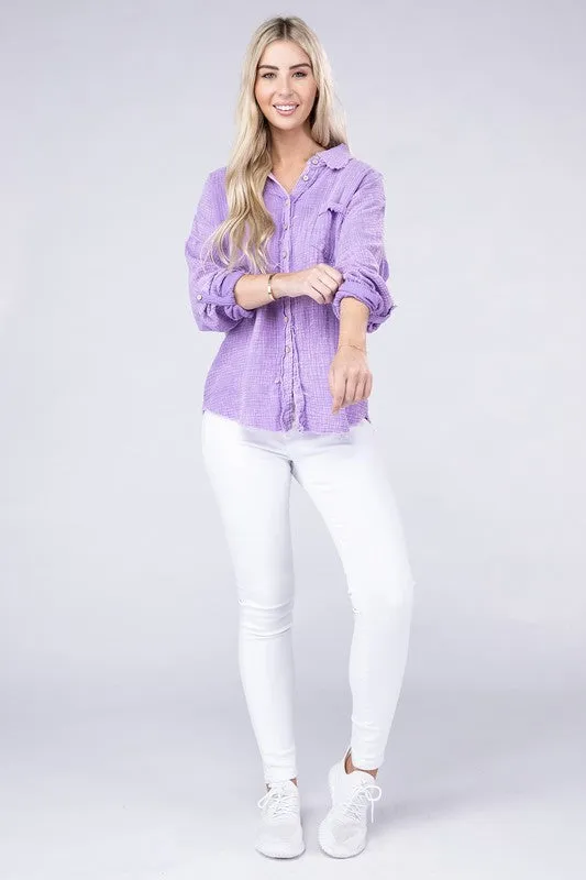 Blissful Button Down Shirt