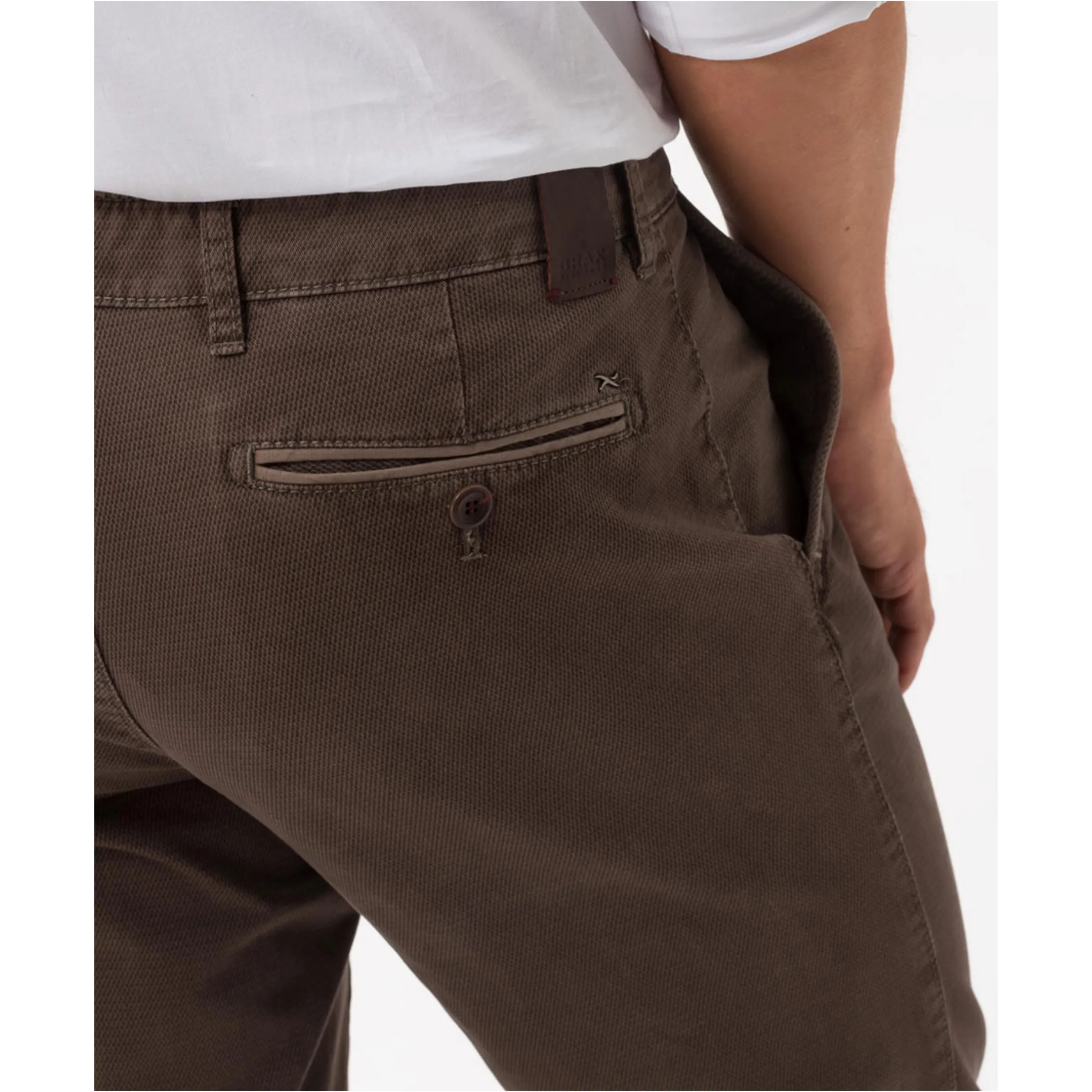 Brax Finest Pima Cotton Chinos Everest C 83-1447 - Nut