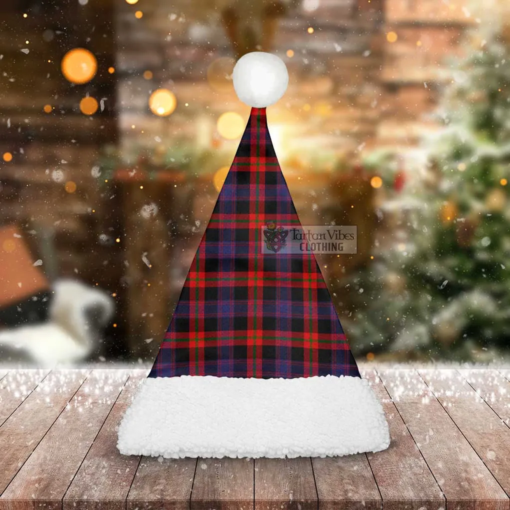 Brown (Broun) Tartan Christmas Santa Hats