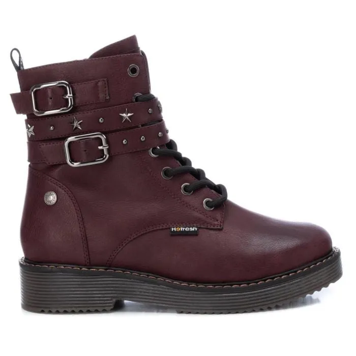 Burgundy Ankle Boots by Refresh