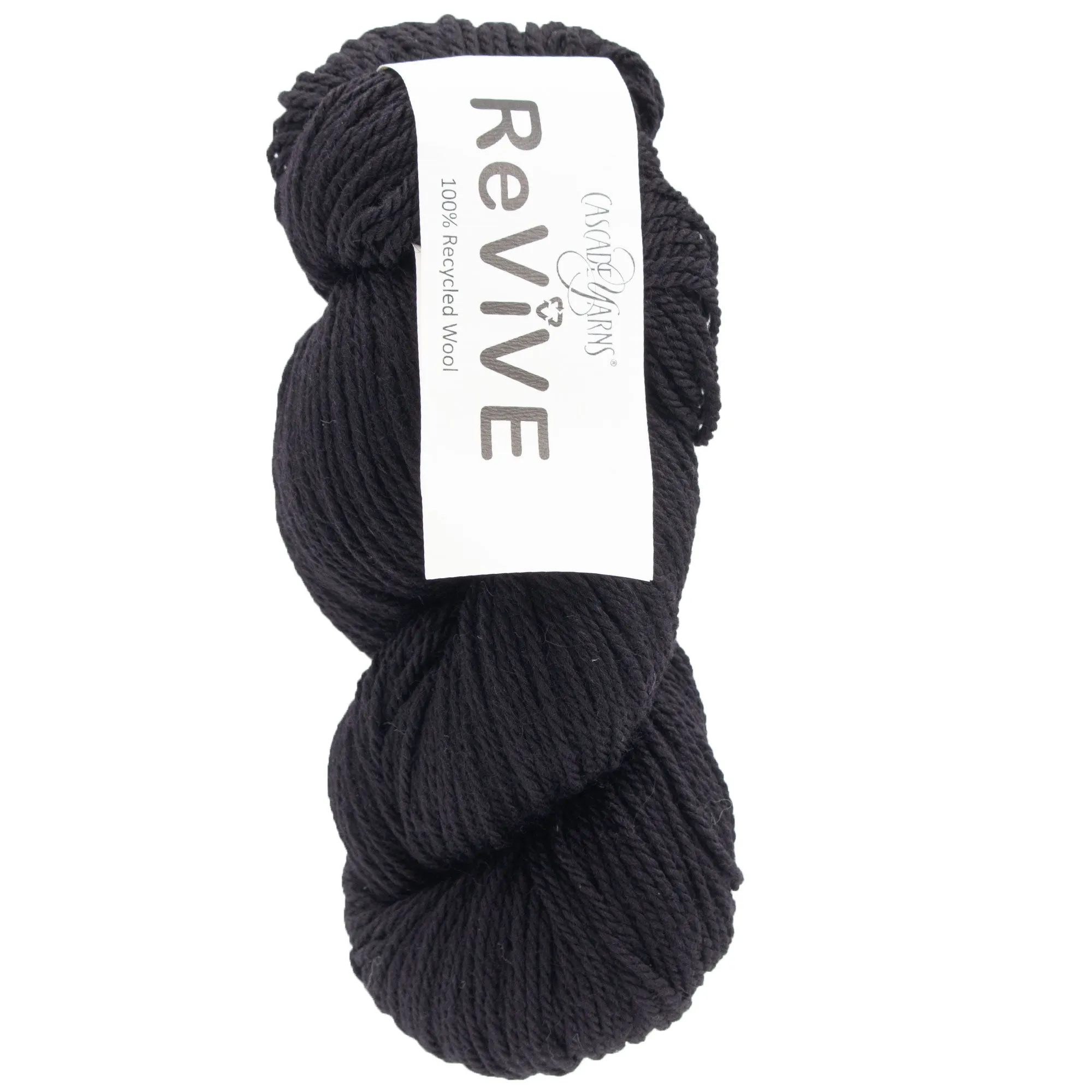 Cascade Yarns ReVive Yarn - 20 Black