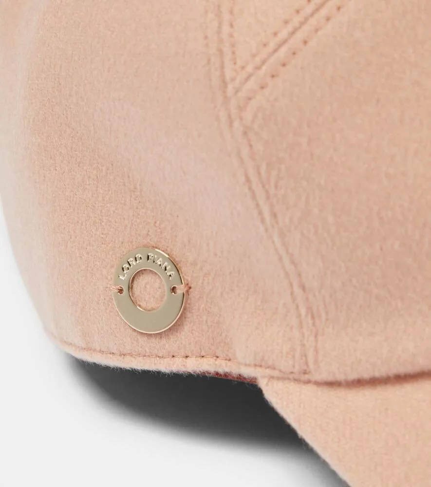 Cashmere baseball cap Loro Piana, pink