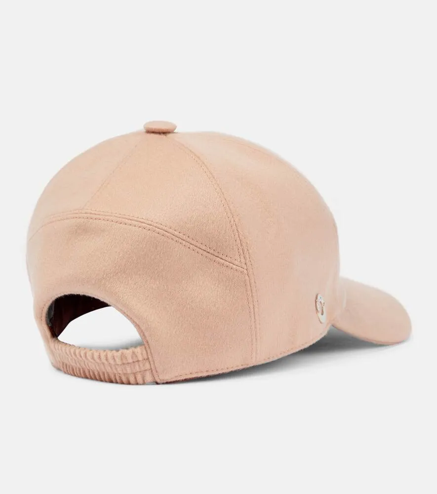 Cashmere baseball cap Loro Piana, pink