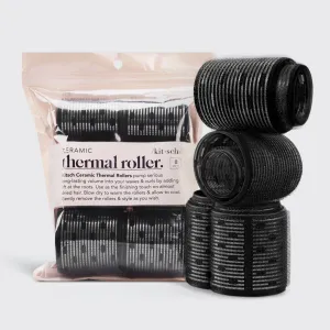 Ceramic Hair Roller 8pc Variety Pack R