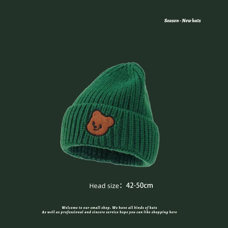 Children Baby Beanie Hat/ Winter Warm Woolen Hats