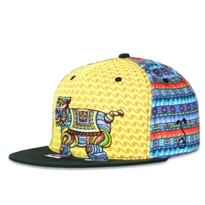 Chris Dyer Bear Elephant Dog Fitted Hat