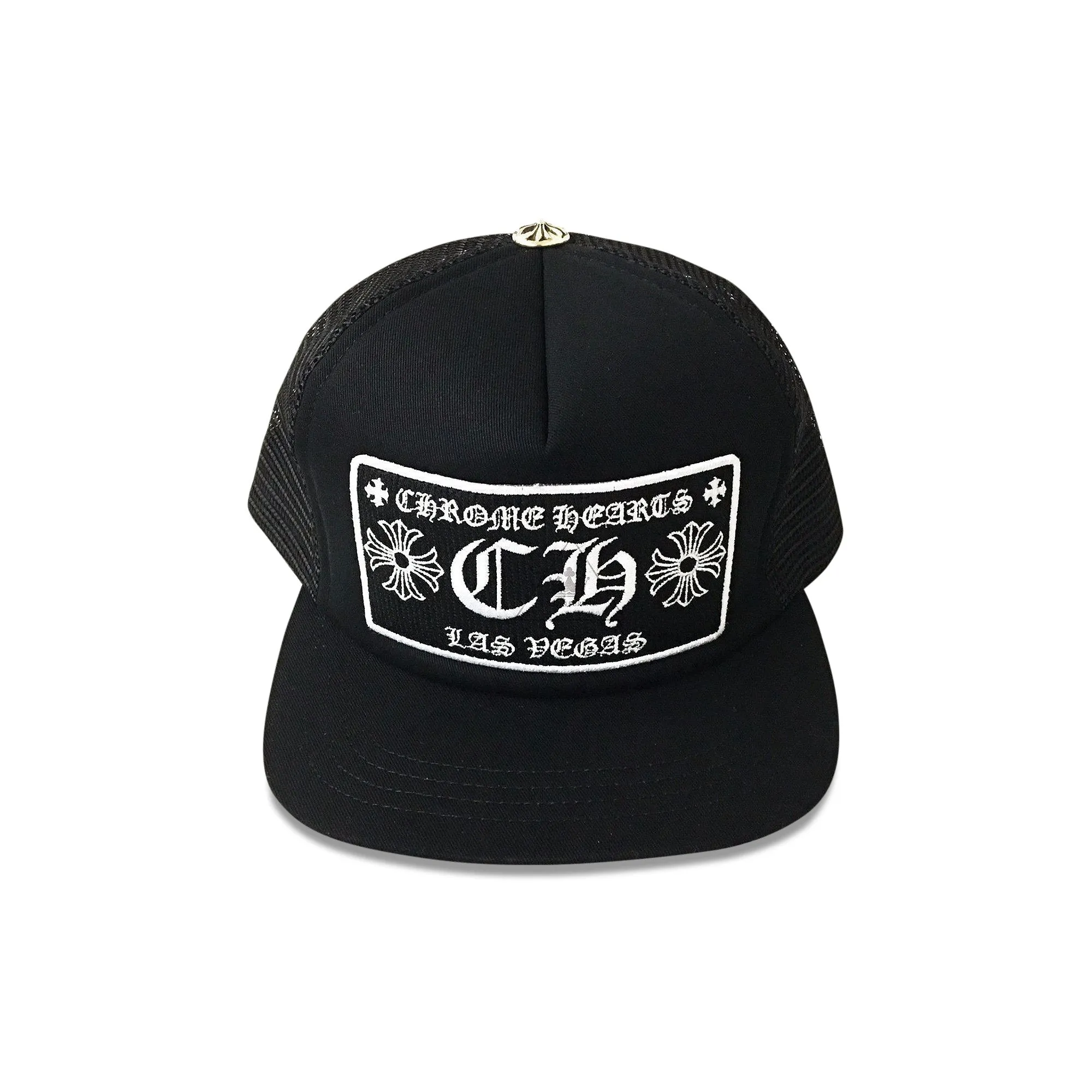 Chrome Hearts Ch Las Vegas Trucker Cap, black