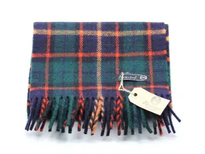 Cosy Blanket Scarf - Orange Plaid