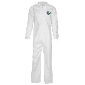 CTL412-XL Lakeland CTL412 MicroMax® Coverall, X-Large, White, Collared, Open