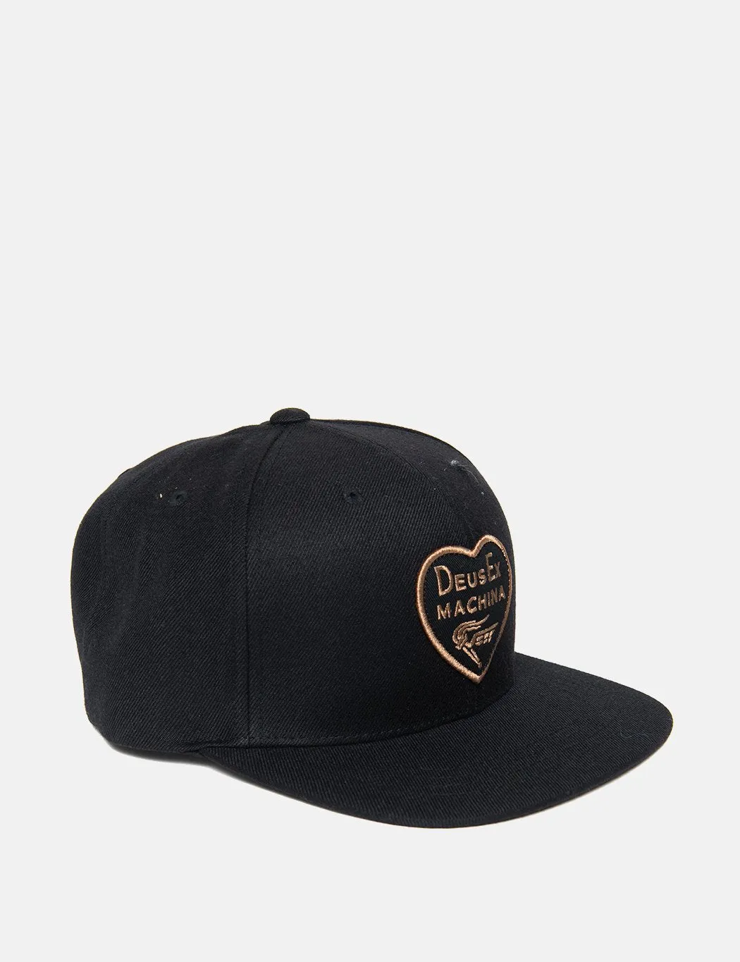 Deus Ex Machina Heart Baseball Cap - Black