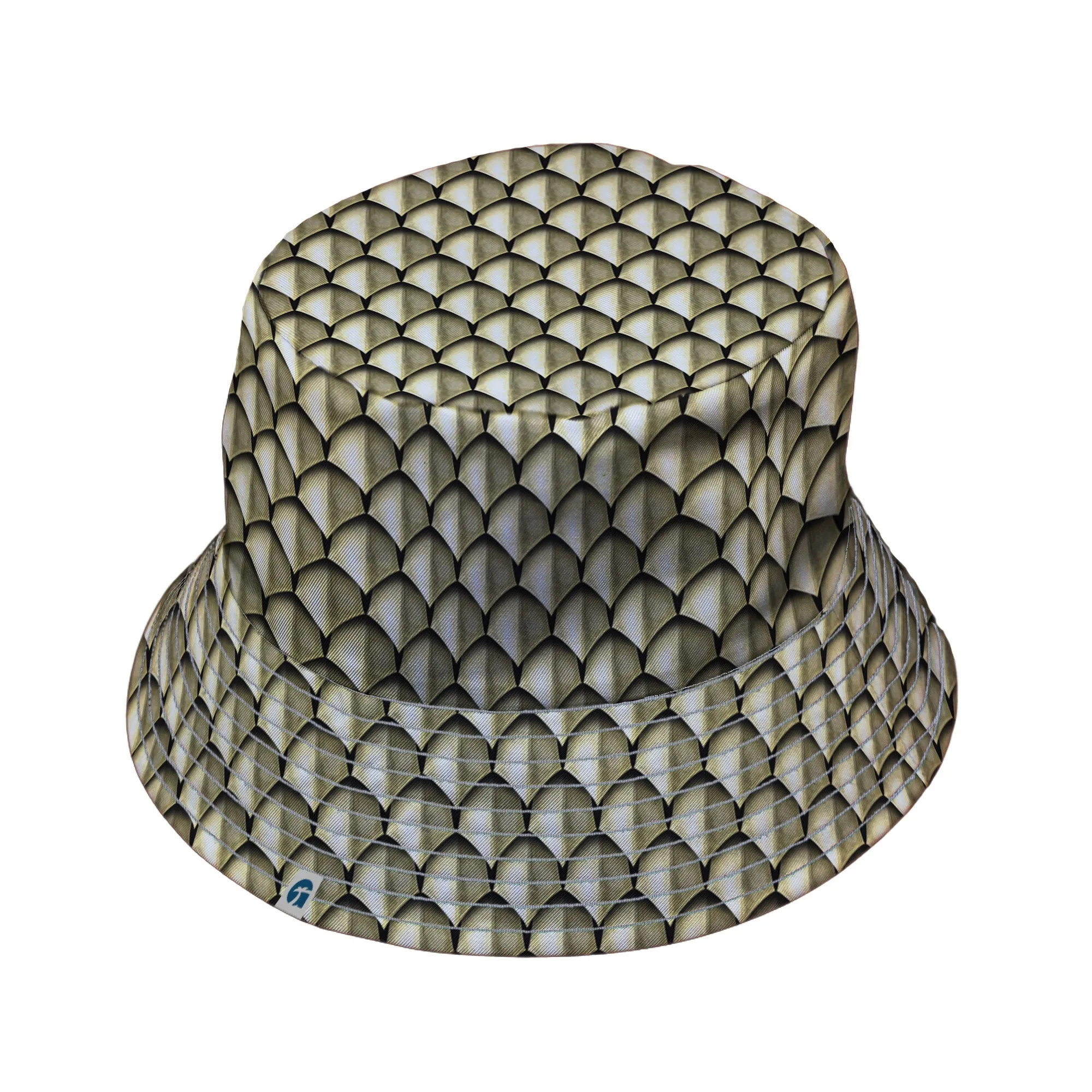 Dragon Scales Gold Dnd Bucket Hat