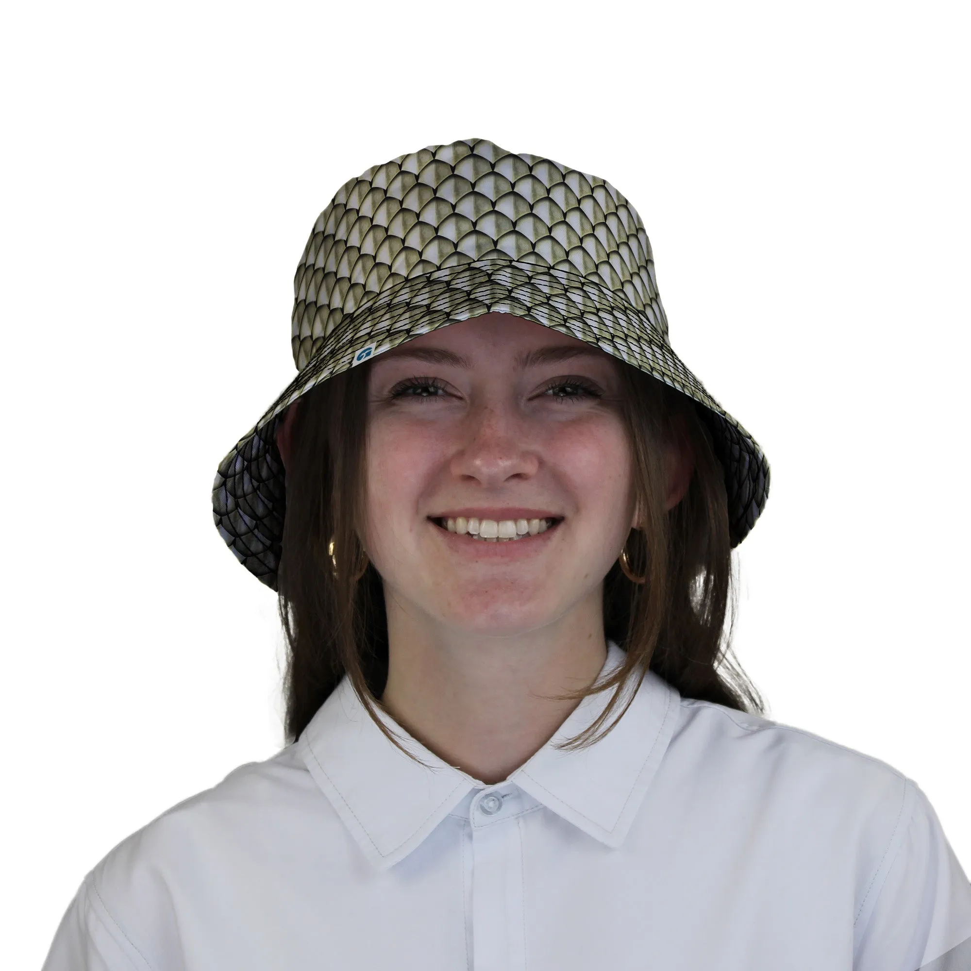 Dragon Scales Gold Dnd Bucket Hat