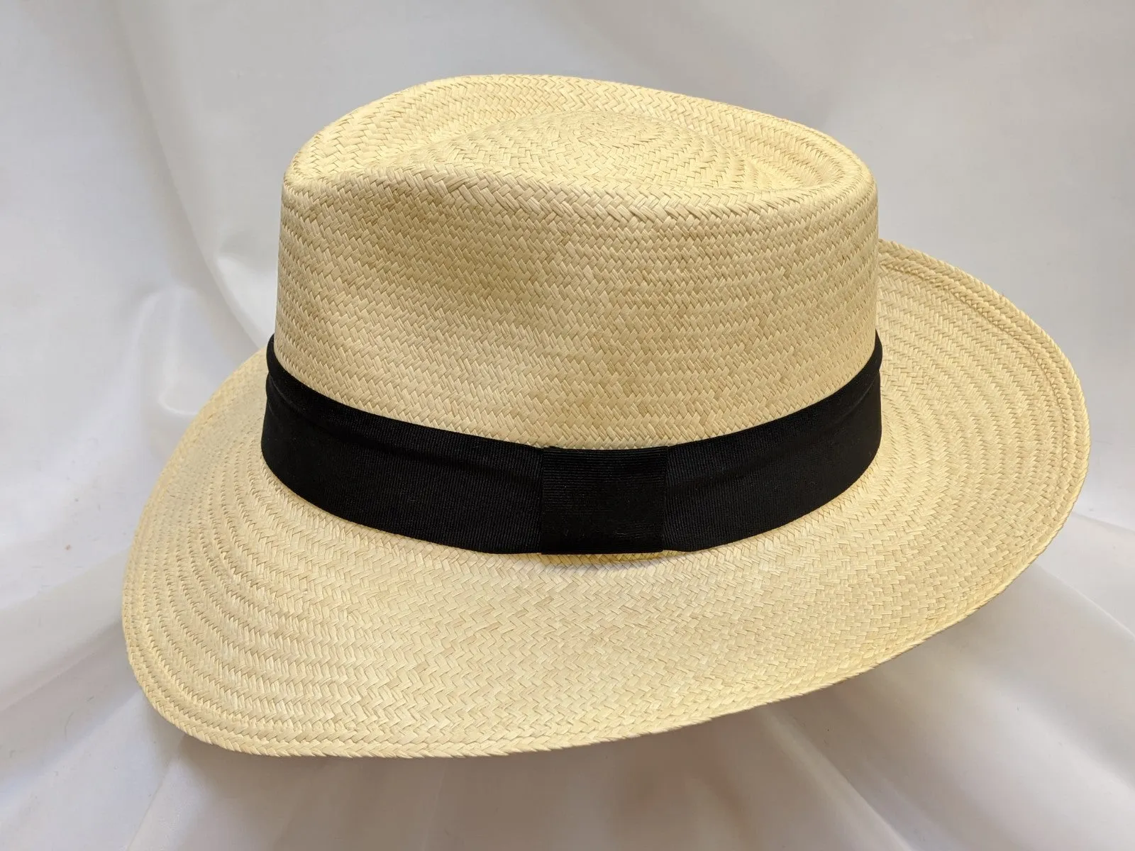 Fedora 7 1/8 - Natural (Montecristi Panama) #20-201