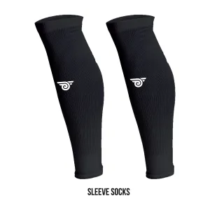 Fire Strikers Black Sleeve Socks