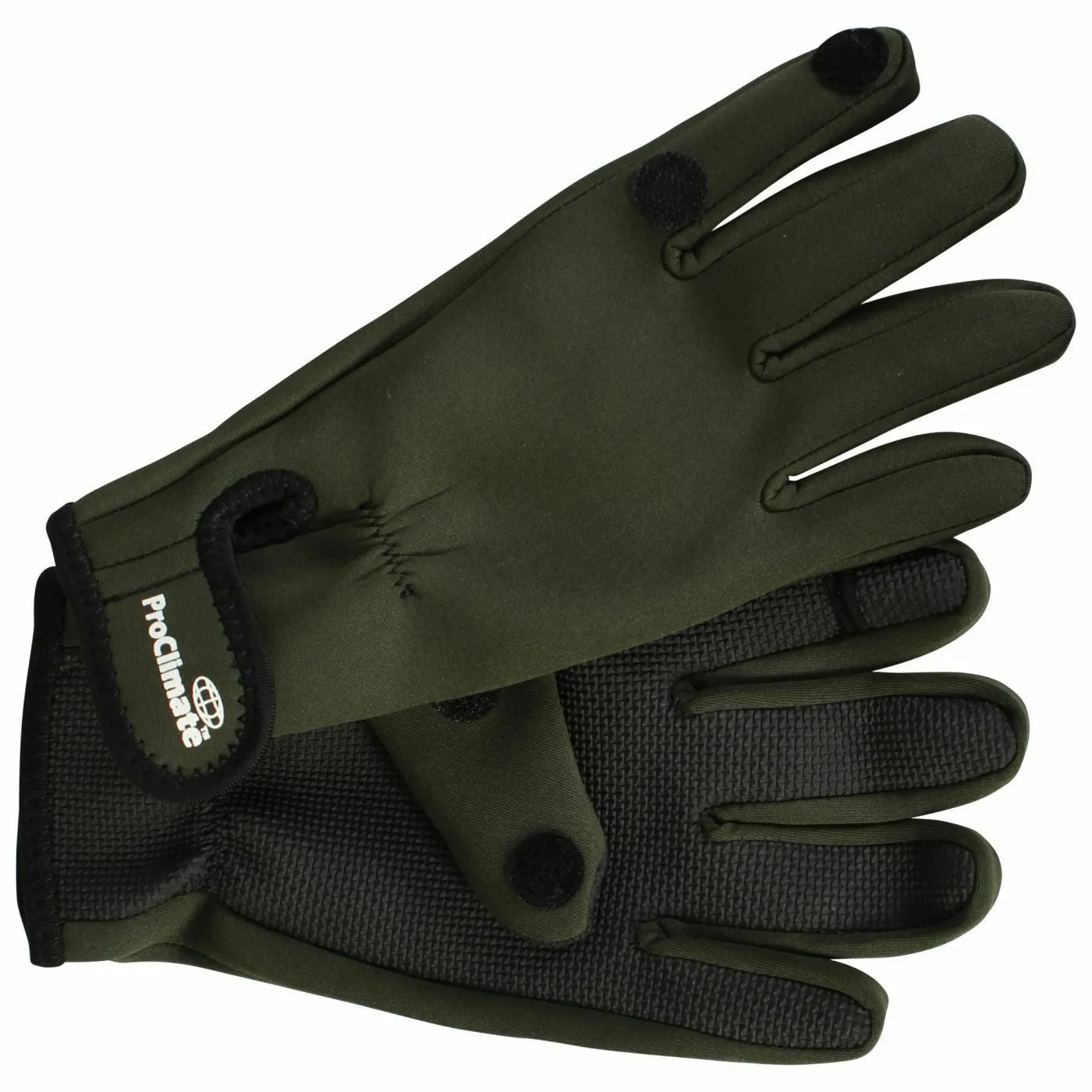 Floso Mens Neoprene Fishing Gloves (Lightweight Waterproof)