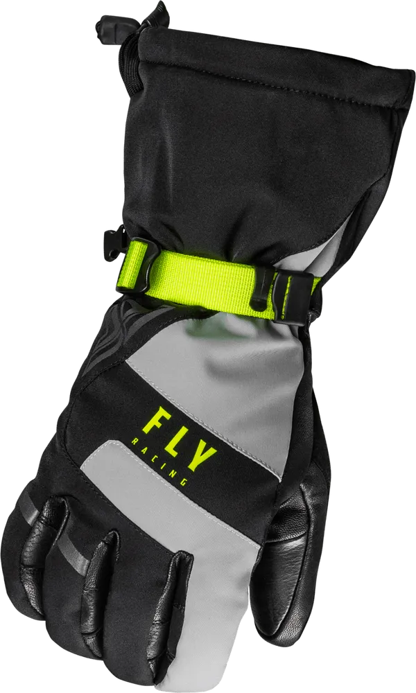 Fly Racing Highland Gloves Black/Grey/Hi-Vis