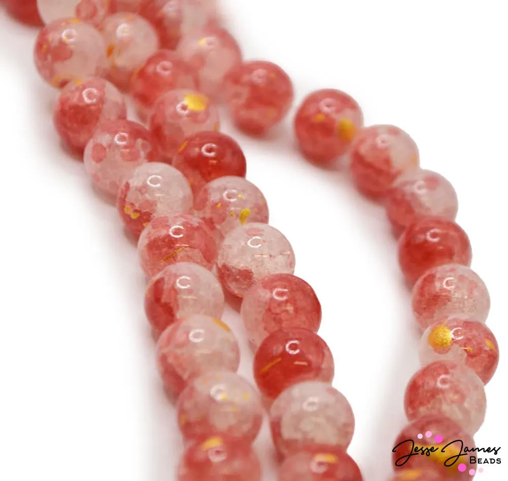 Glass Bead Strand in Shake, Rattle, & Roll