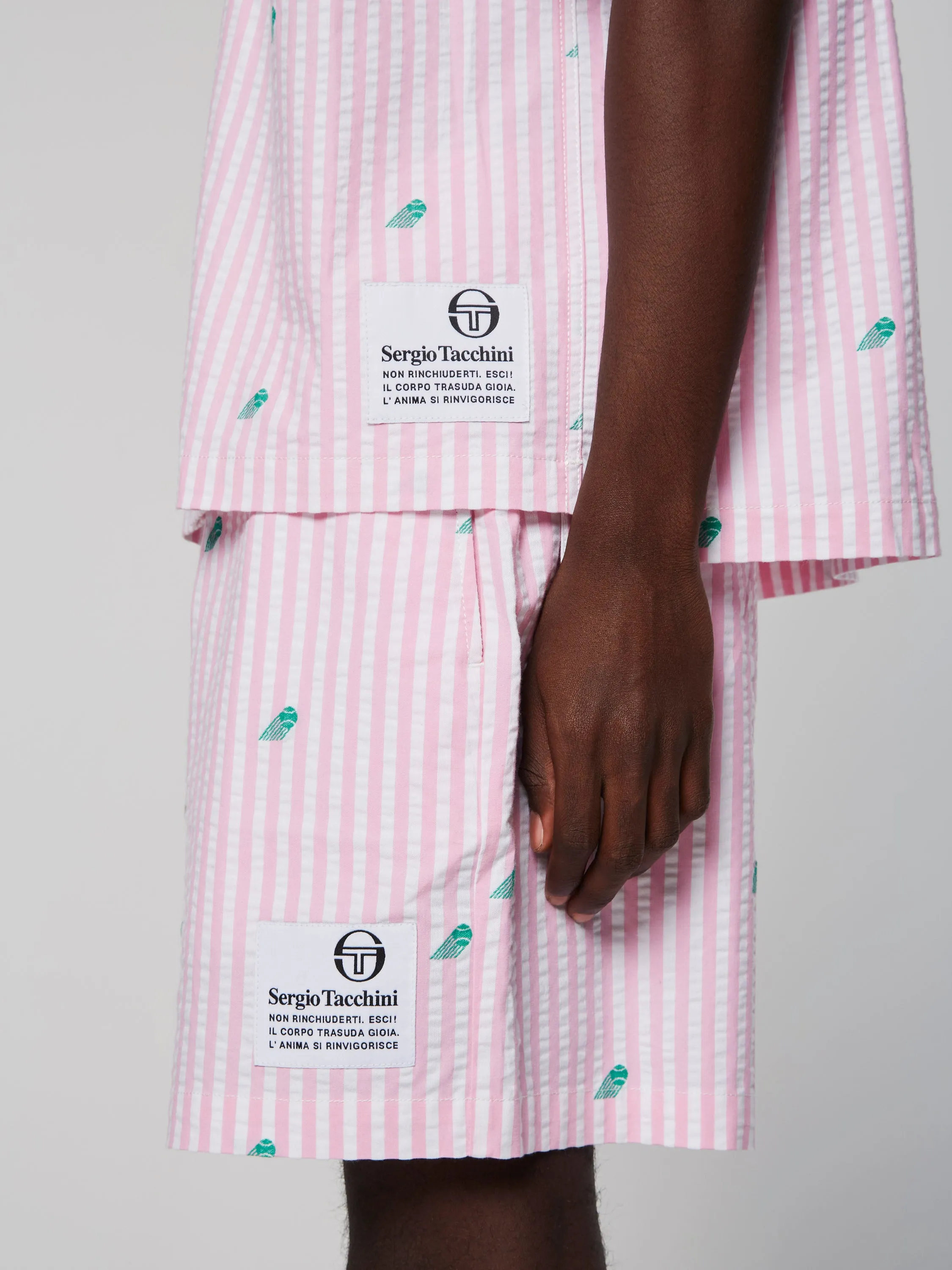 Granda Camp Shirt-Begonia Pink