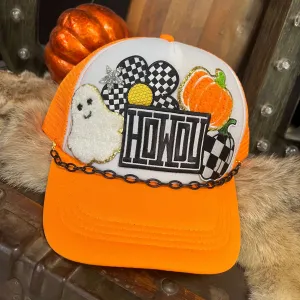 Howdy Halloween Custom Trucker Hat