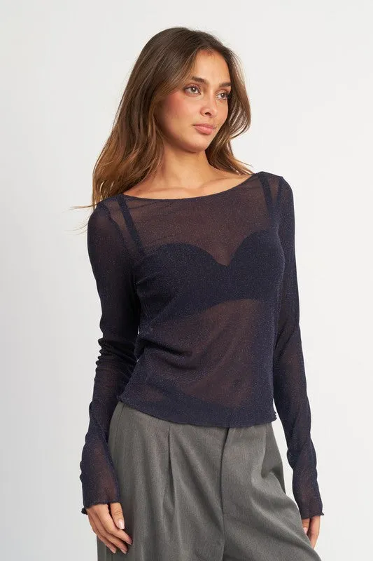 In My Dreams Mesh Top