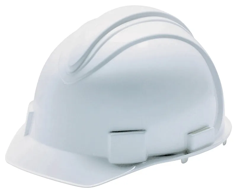 Jackson Safety 3013362 Hard Hat, 11 x 9-1/2 x 8-1/2 in, 4-Point Suspension, HDPE Shell, White, Class: C, E, G :EA: QUANTITY: 1