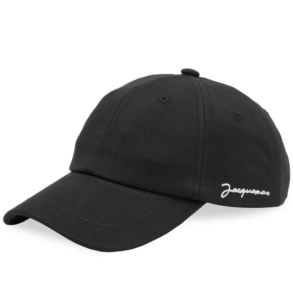 Jacquemus logo cap, black