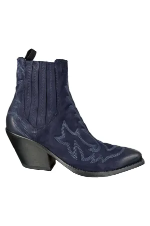 Jo Ghost Johanna Western Ankle Boot 4918 | Navy