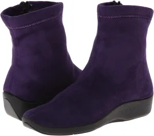 L8 Arcopedico Ankle Boots, Violet Suede