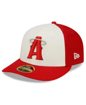 Los Angeles Angels Men's Red Fitted Hat 2022 City Connect Low Profile 59FIFTY New Era