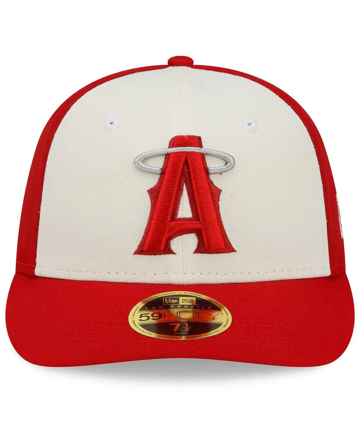 Los Angeles Angels Men's Red Fitted Hat 2022 City Connect Low Profile 59FIFTY New Era