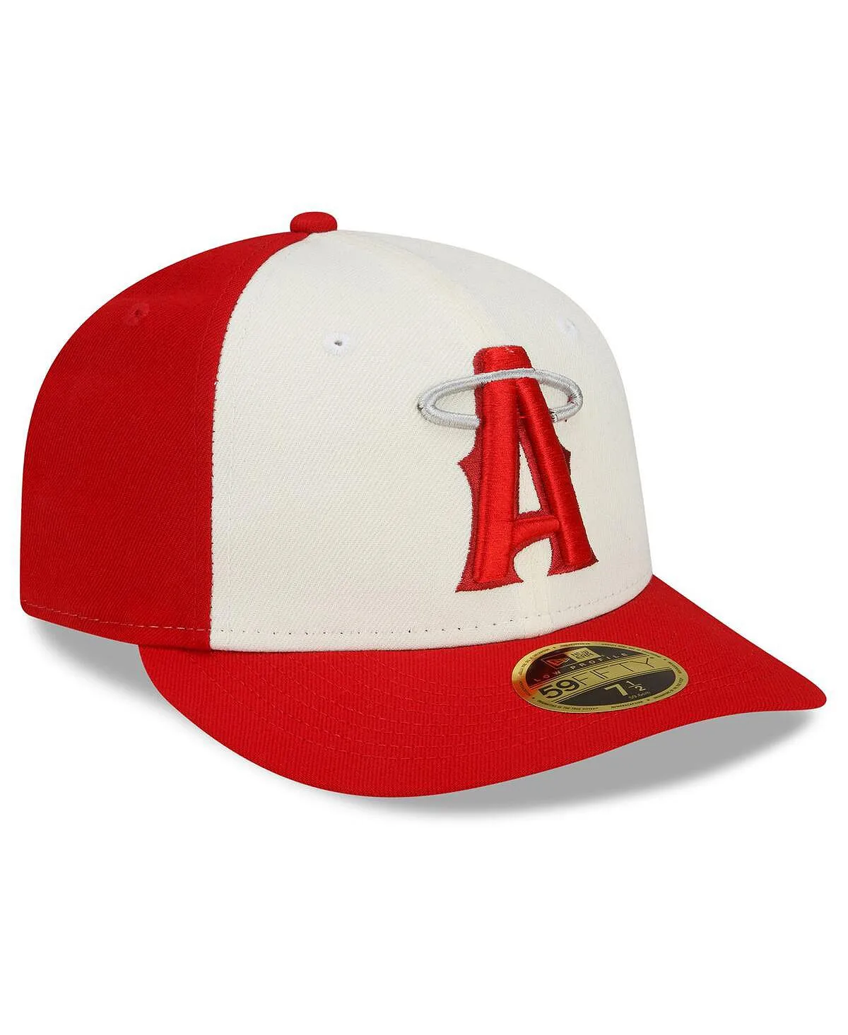 Los Angeles Angels Men's Red Fitted Hat 2022 City Connect Low Profile 59FIFTY New Era