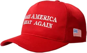 MAGA Hat 45-47 Make America Great Again Donald Trump with USA Flag Cap Adjustable 2024 Keep America Great Baseball Hat