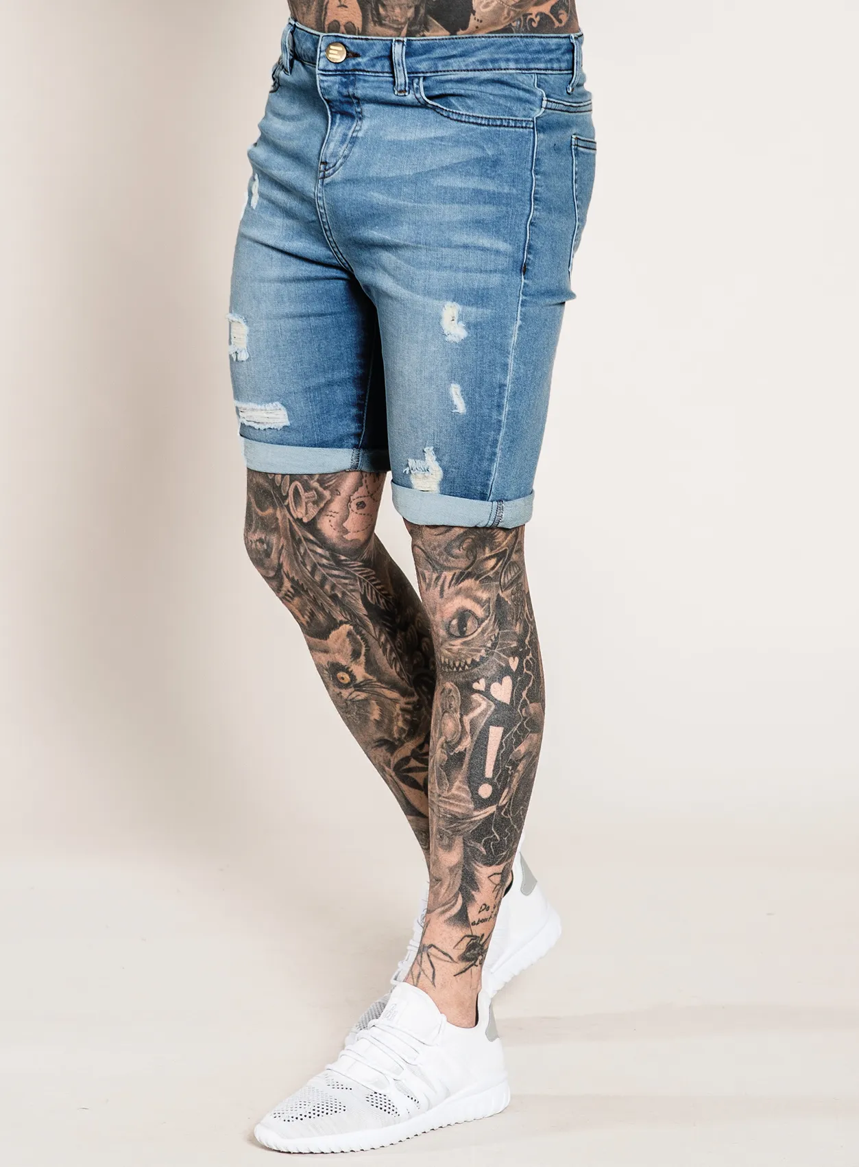 Marquee Denim Shorts - Dark Wash