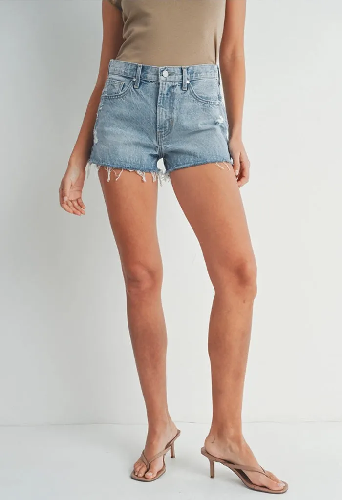 Megan Distressed Shorts