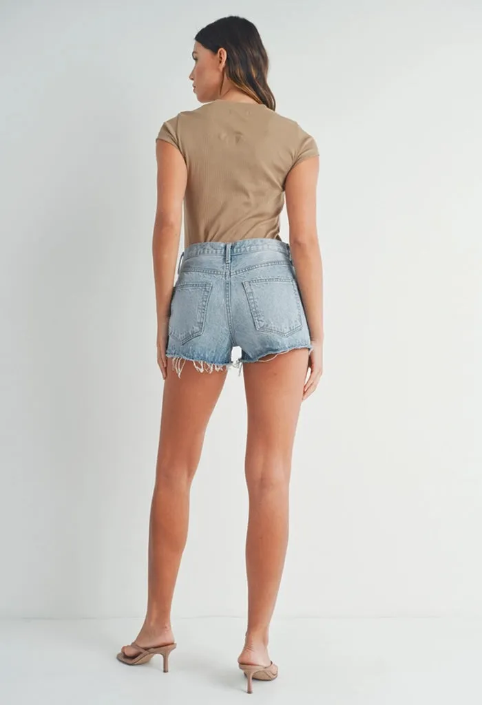 Megan Distressed Shorts