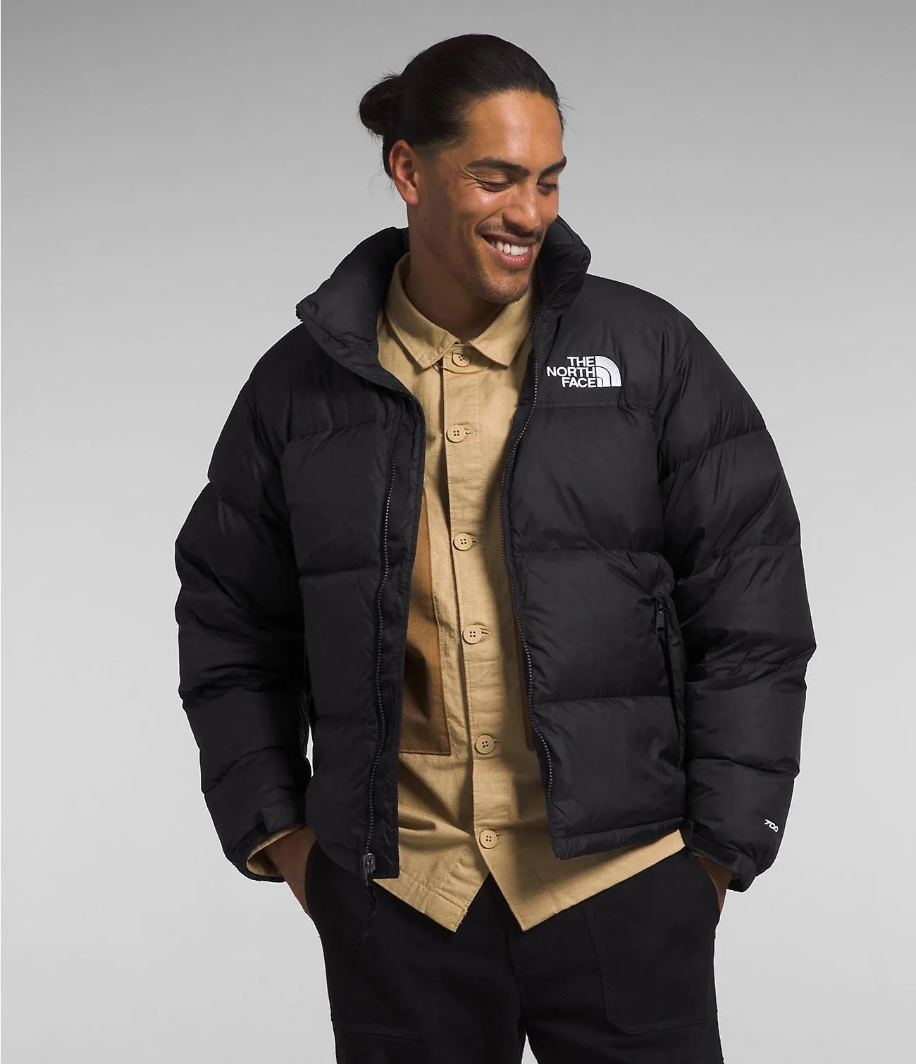 Men's 1996 Retro Nuptse Jacket - Recycled TNF Black-NPF