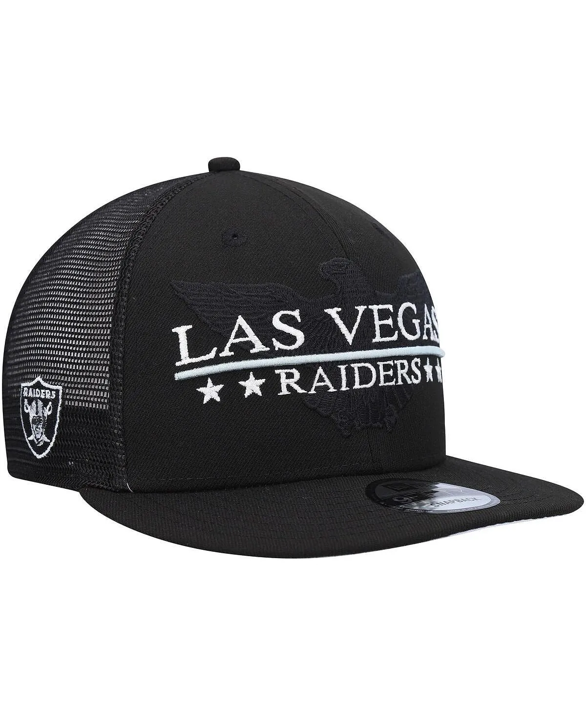 Men's Black Las Vegas Raiders Totem 9FIFTY Snapback New Era Baseball Cap