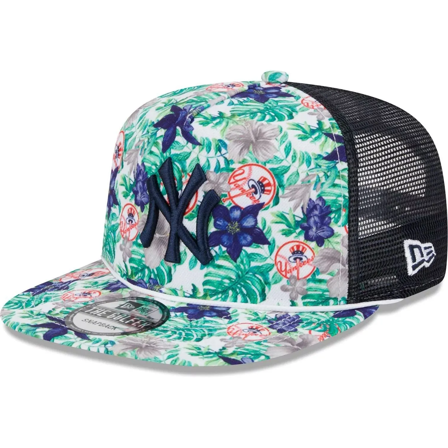 Men's New Era New York Yankees Tropic Floral Snapback Cap