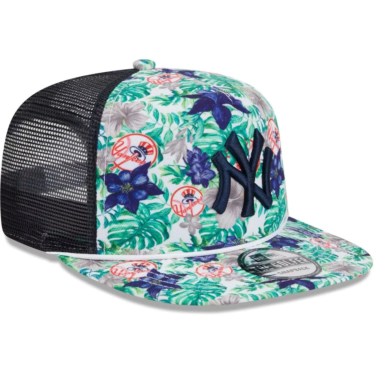 Men's New Era New York Yankees Tropic Floral Snapback Cap