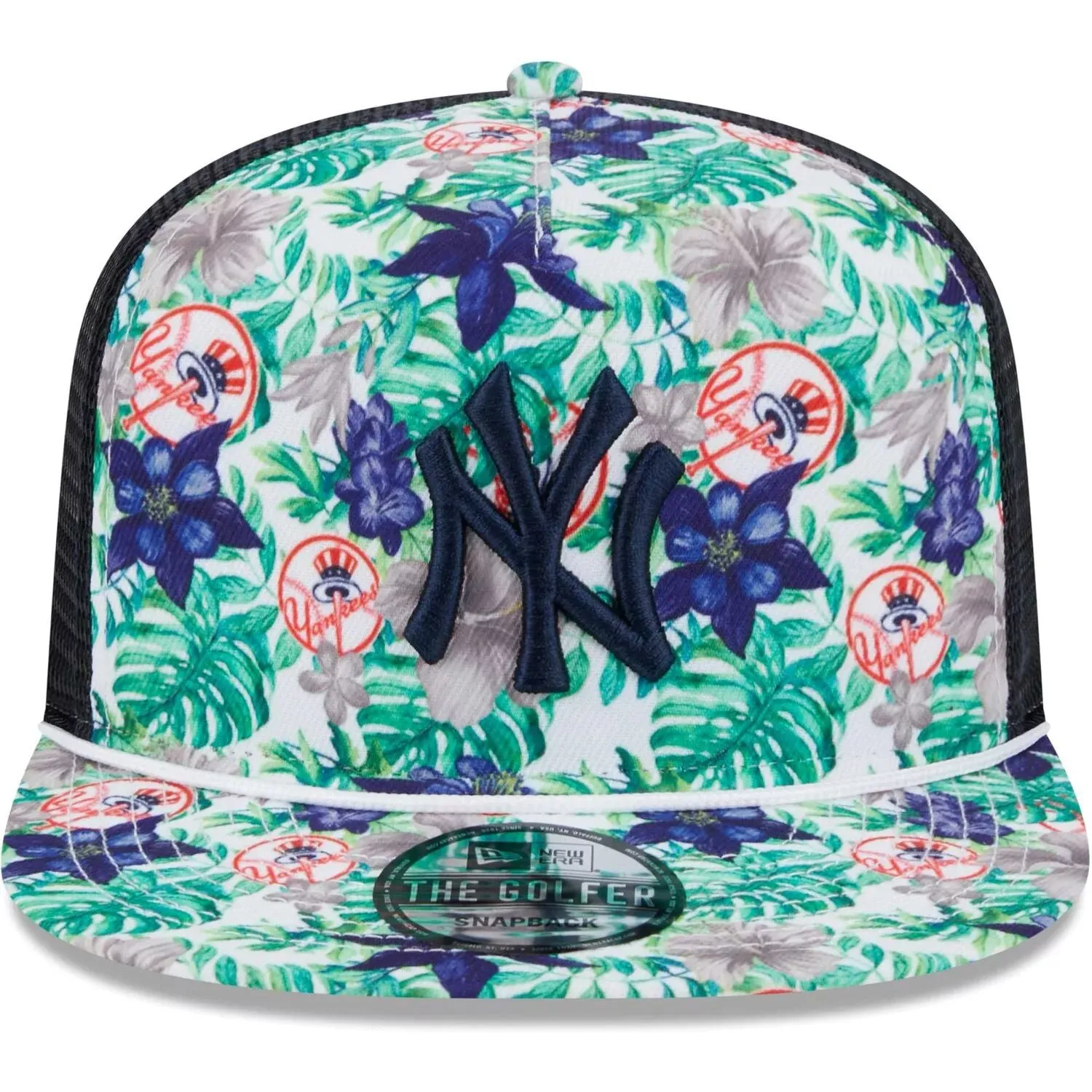 Men's New Era New York Yankees Tropic Floral Snapback Cap