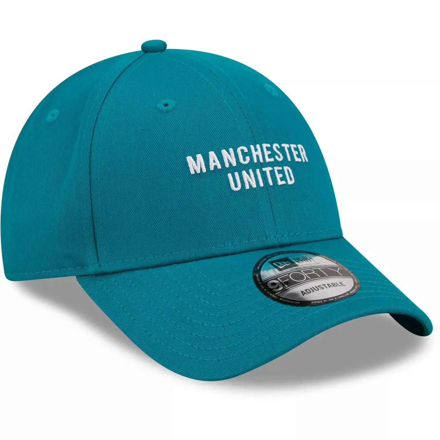 Men's New Era Turquoise Men's Seasonal Adjustable Cap Manchester United 9FORTY