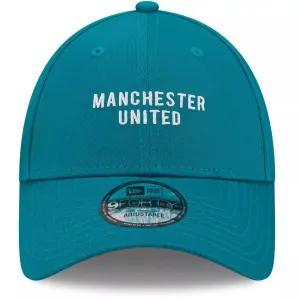 Men's New Era Turquoise Men's Seasonal Adjustable Cap Manchester United 9FORTY