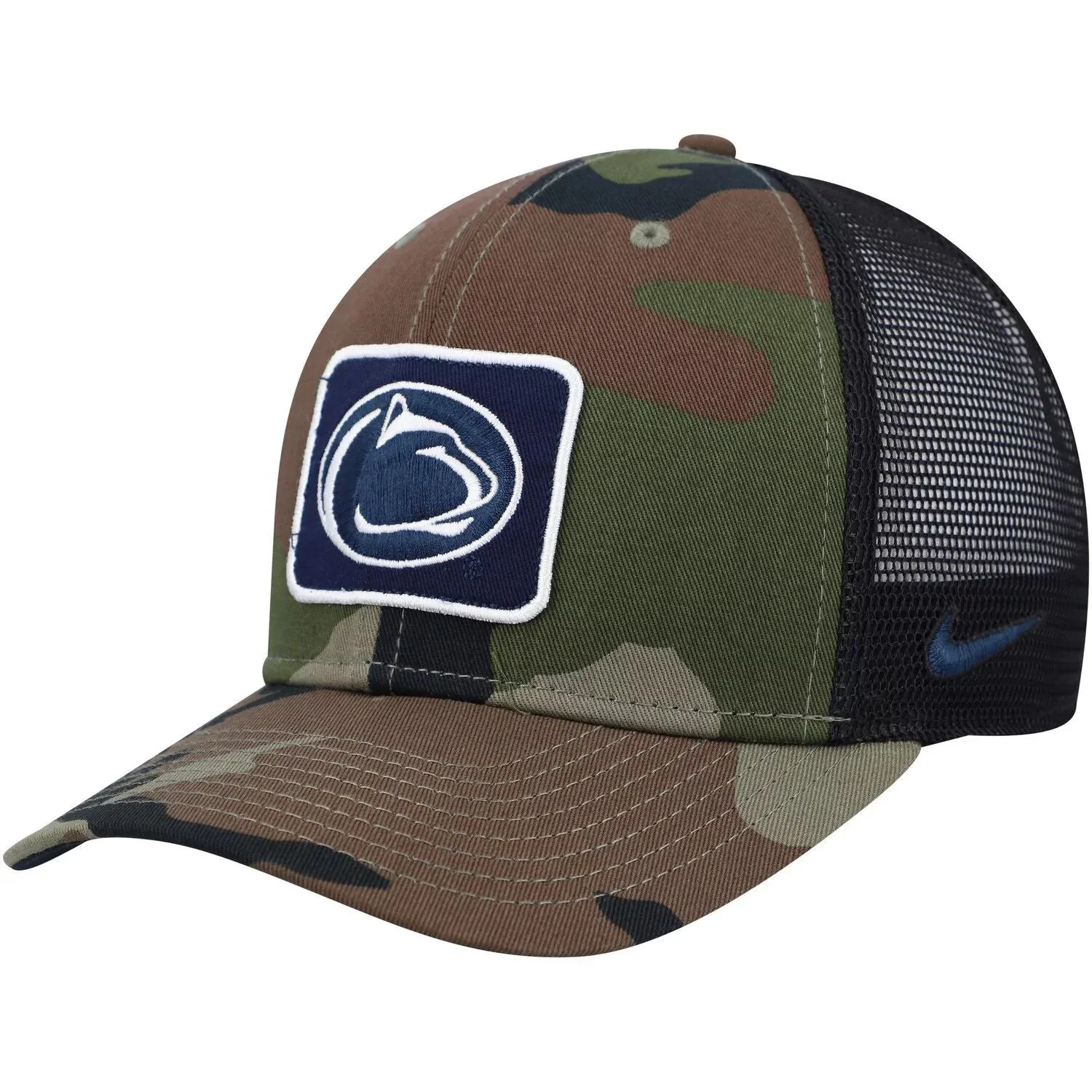 Men's Nike Camo/Black Penn State Nittany Lions Classic99 Trucker Snapback Cap