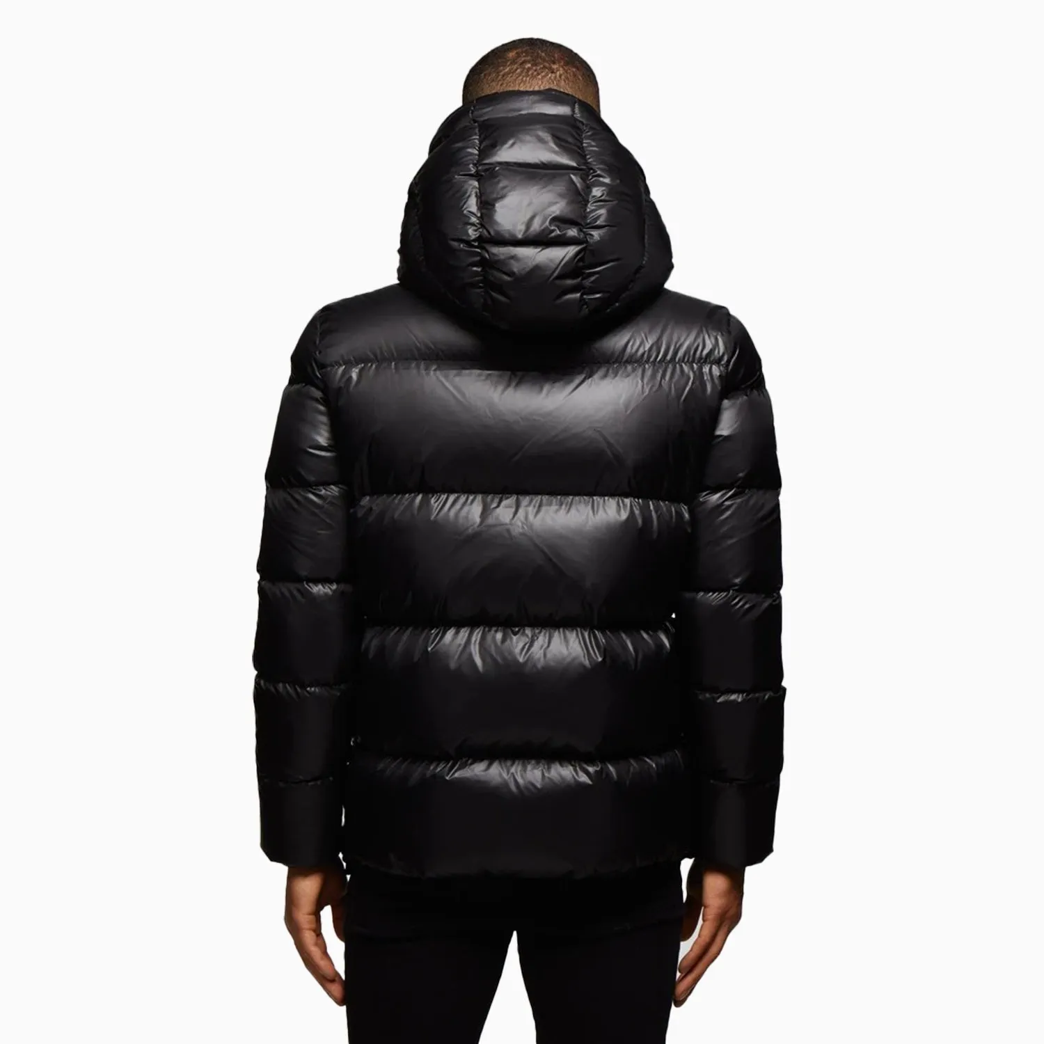 Men's Primetime Racer Down Hooded Puffer Jacket